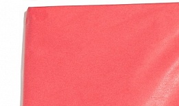 Бумага упаковочная тишью красная 50х66см 10 листов