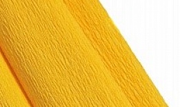 Бумага гофрированная желтая 50 смх2,5 м