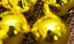 Бубенцы 12 мм золото  1 шт