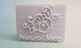 Штамп ударный Natural soap цветочек 1 шт