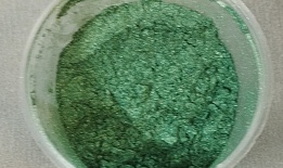 Пигмент зеленый металлик перламутр 5 гр